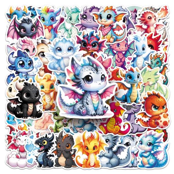 In Hoa Long nhận thiết kế và in ấn mẫu sticker hình rồng đẹp