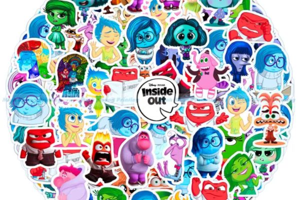 Mẫu sticker inside out 2 đẹp, chất lượng cao