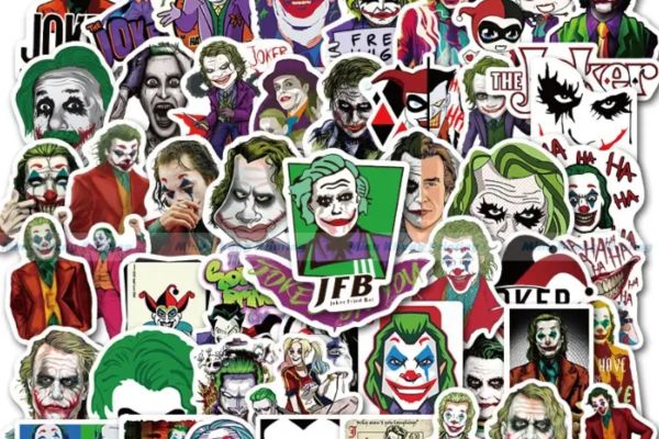 Mẫu sticker joker đẹp, thiết kế theo yêu cầu