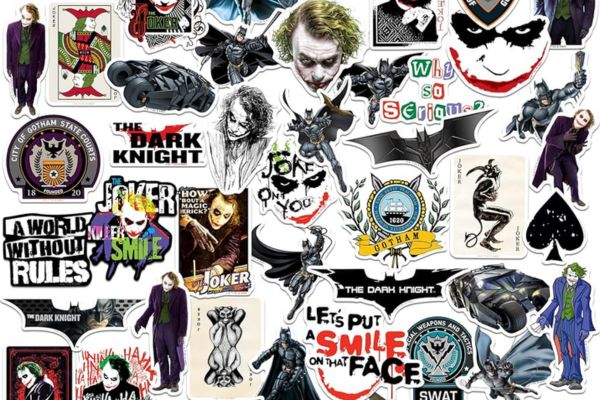Mẫu sticker joker đẹp, thiết kế theo yêu cầu
