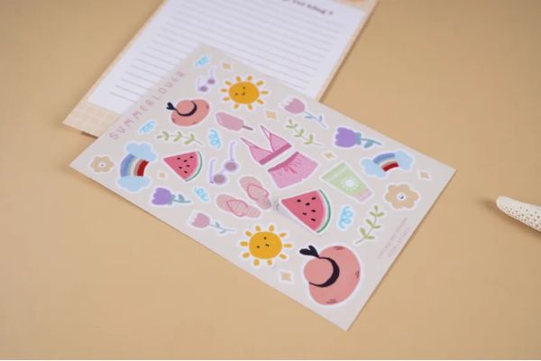 Bộ sticker mùa hè đẹp, chất lượng cao