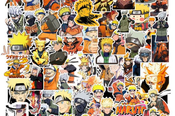 Mẫu sticker naruto đẹp, thiết kế theo yêu cầu