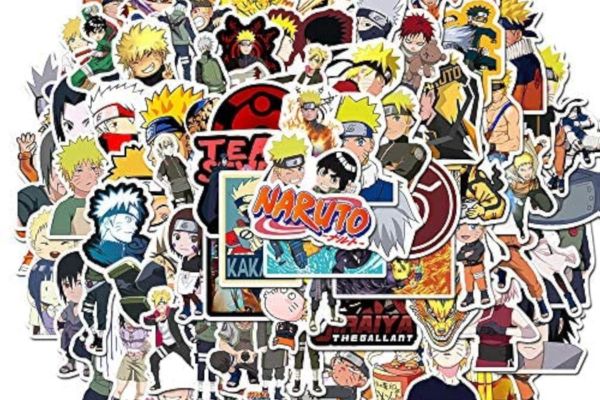 Mẫu sticker naruto đẹp, thiết kế theo yêu cầu