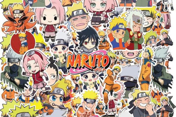 Mẫu sticker naruto đẹp, thiết kế theo yêu cầu