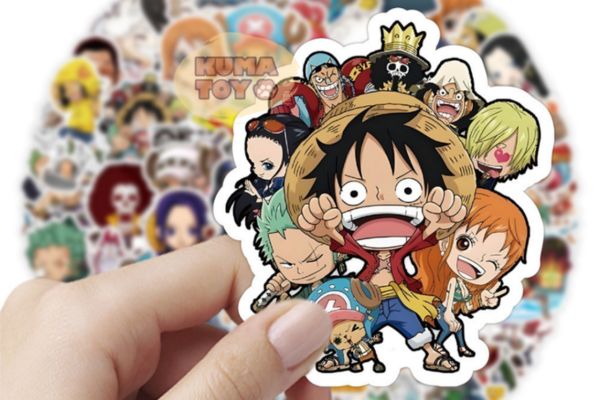 Mẫu sticker one piece đẹp, thiết kế theo yêu cầu