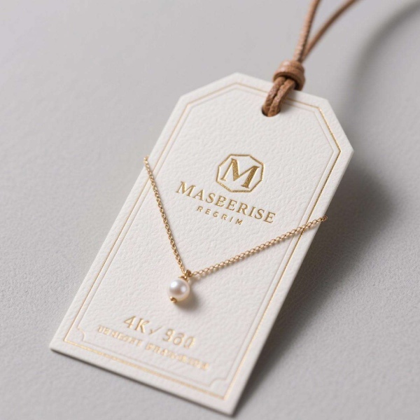 In Hoa Long nhận thiết kế và in ấn mẫu tag treo dây chuyền đẹp