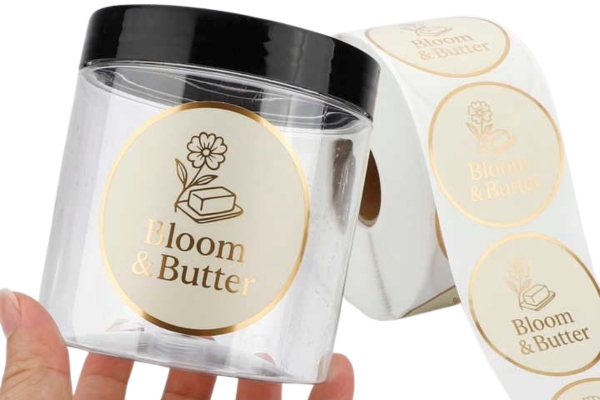 Mẫu tem nhãn dán chai lọ đẹp mắt