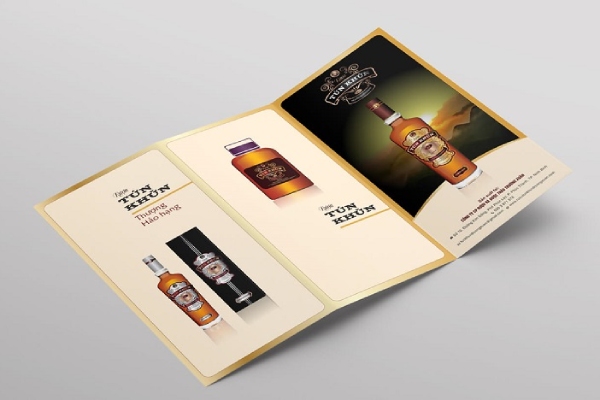 In Hoa Long nhận thiết kế và in ấn mẫu tờ rơi gấp ziczac đẹp