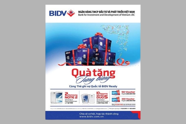 Mẫu tờ rơi gửi tiết kiệm đẹp mắt