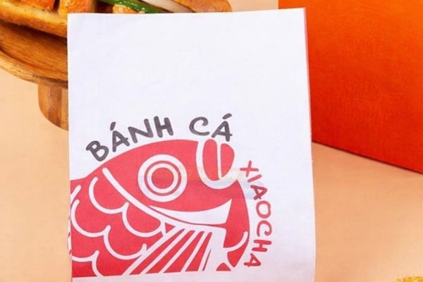 In túi giấy đựng bánh cá đẹp, giá rẻ