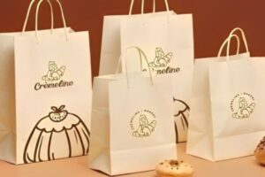 Mẫu túi giấy đựng bánh ngọt đẹp, chất lượng cao