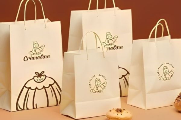 Mẫu túi giấy đựng bánh ngọt đẹp, chất lượng cao