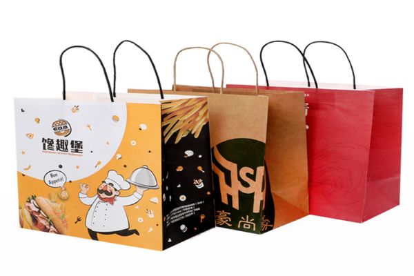 Mẫu túi giấy đựng bánh ngọt đẹp, chất lượng cao