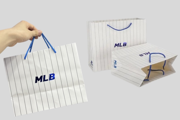 Mẫu túi giấy MBL đồng bộ thương hiệu