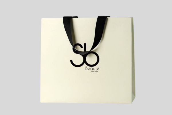 Mẫu túi giấy quai lụa sang trọng cao cấp