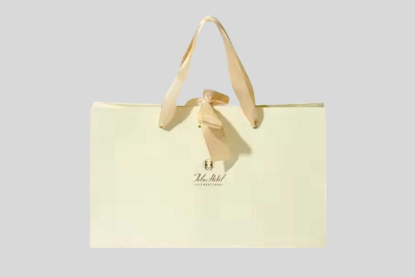 Mẫu túi giấy quai lụa dễ ứng dụng