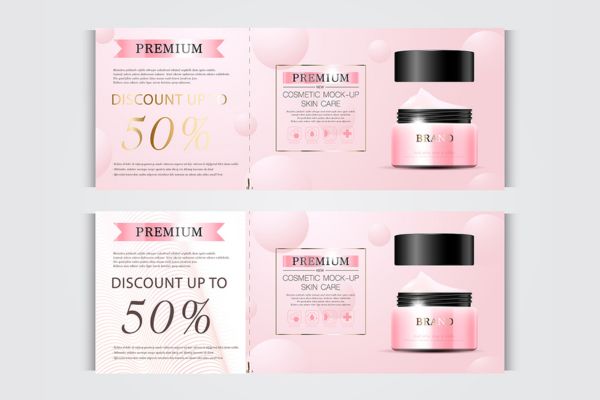 Mẫu voucher mỹ phẩm đẹp, giá rẻ tại Hà Nội