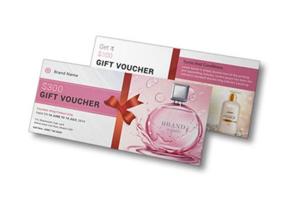 Mẫu voucher mỹ phẩm đẹp, giá rẻ tại Hà Nội