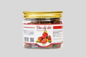 Những mẫu tem nhãn trái cây sấy đẹp mắt, độc đáo nhất