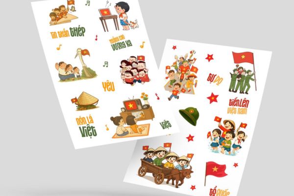 Mẫu sticker quân đội đẹp, chất lượng cao