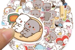 Bộ sticker mèo mochi chất lượng cao