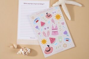 Bộ sticker mùa hè đẹp, chất lượng cao
