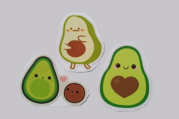 bộ sticker quả bơ đẹp mắt siêu cute được ưa chuộng nhất