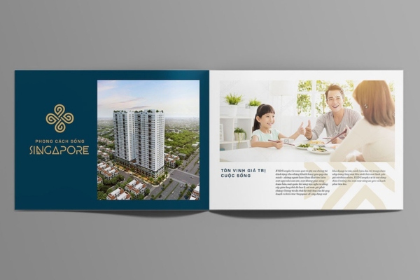Tuyển chọn mẫu brochure bất động sản đẹp mắt, ấn tượng