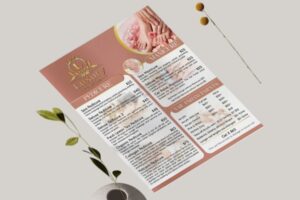 Tuyển tập những mẫu menu tiệm nail đẹp và ấn tượng nhất