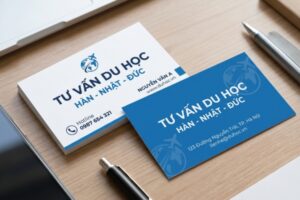 15+ Mẫu card visit du học chuyên nghiệp, đẹp mắt nhất