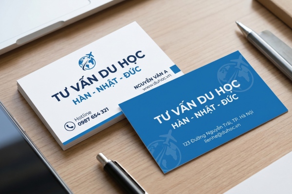 15+ Mẫu card visit du học chuyên nghiệp, đẹp mắt nhất