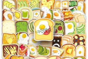Tuyển tập 45+ mẫu sticker bánh mì cute, cực hút mắt