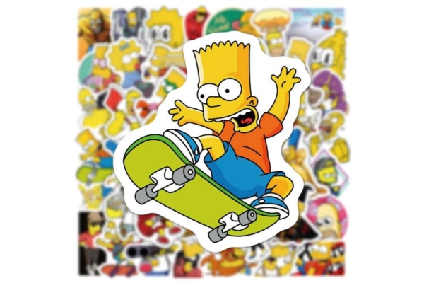 Bí quyết thiết kế bộ sticker simpson đẹp mắt