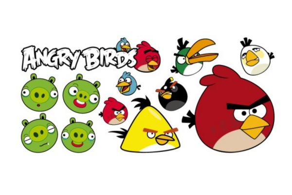 Bộ sticker Angry Bird đẹp mắt, nổi bật nhất
