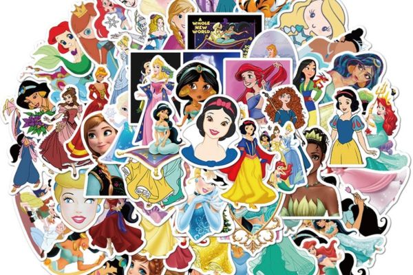 Bộ sticker bạch tuyết đẹp, thiết kế theo yêu cầu