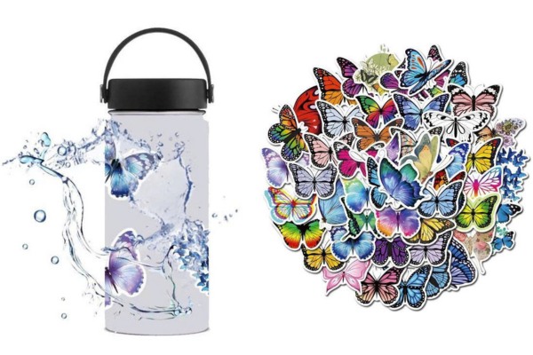 Bộ sticker bướm bướm decal dán