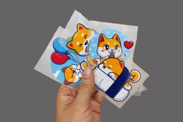 Bộ sticker chó shiba đẹp mắt