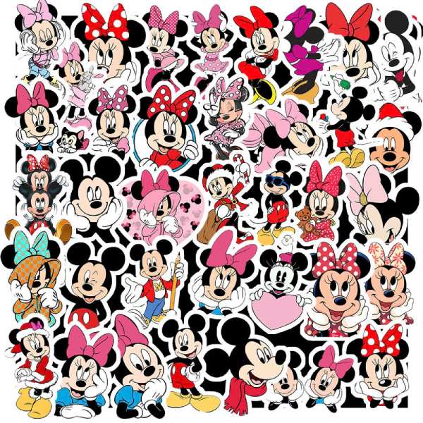 In Hoa Long nhận thiết kế và in ấn bộ sticker chuột mickey chuyên nghiệp