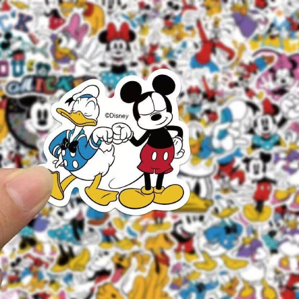 In Hoa Long nhận thiết kế và in ấn bộ sticker chuột mickey đẹp