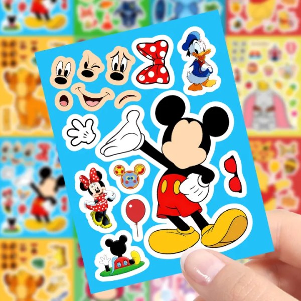 In Hoa Long nhận thiết kế và in ấn bộ sticker chuột mickey giá rẻ