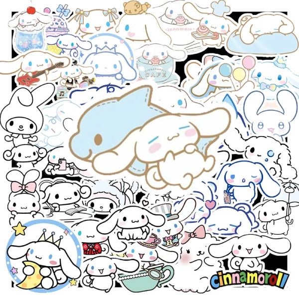 In Hoa Long nhận thiết kế và in ấn bộ sticker cinnamoroll chuyên nghiệp