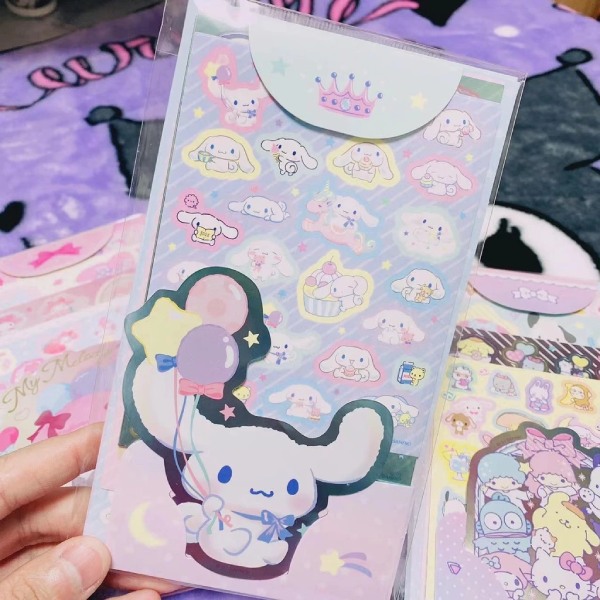 In Hoa Long nhận thiết kế và in ấn bộ sticker cinnamoroll đẹp