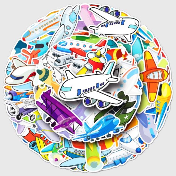In Hoa Long nhận thiết kế và in ấn bộ sticker máy bay lấy ngay