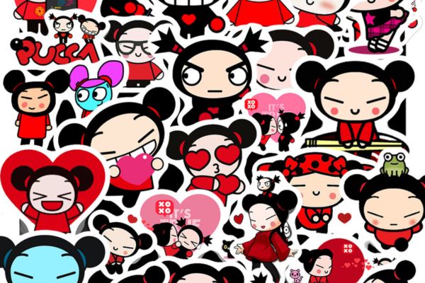 Bộ sticker pucca giá rẻ, mẫu đẹp
