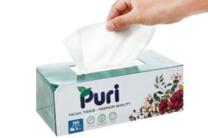 Mẫu hộp giấy đựng khăn giấy đẹp, chất lượng cao
