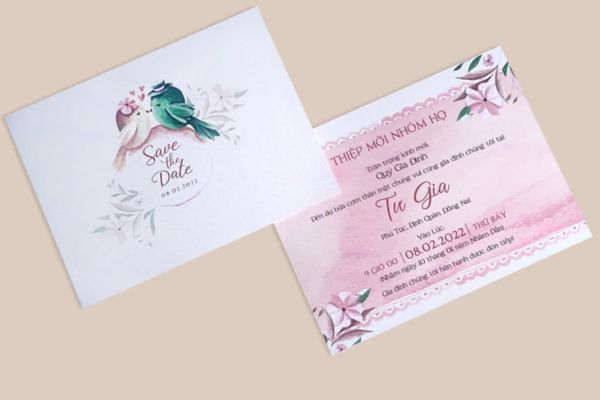 Mẫu thiệp tri ân đẹp, giá rẻ, chất lượng