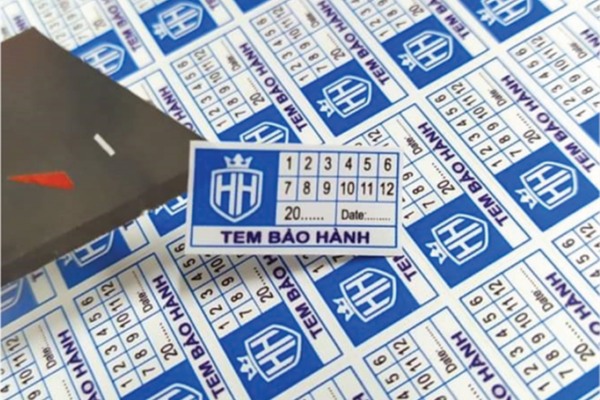 Cấu tạo tem vỡ chống giả sản phẩm