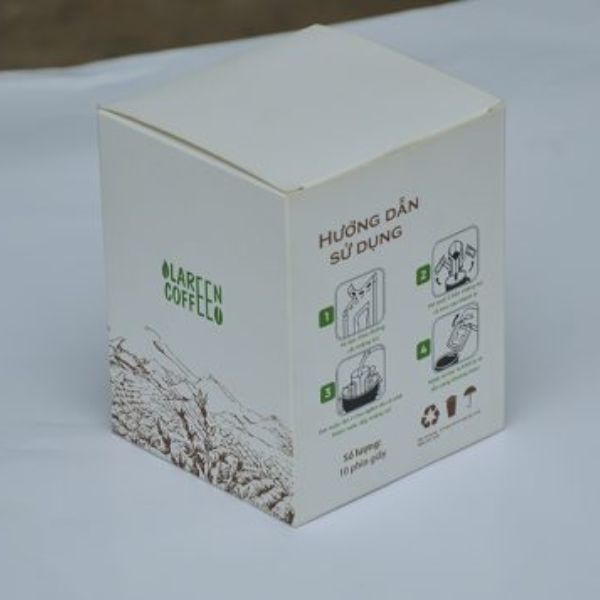 In hộp giấy đựng phin cà phê giá rẻ, mẫu đẹp