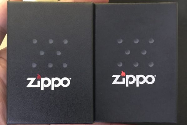 In hộp giấy đựng zippo đẹp, chất lượng cao