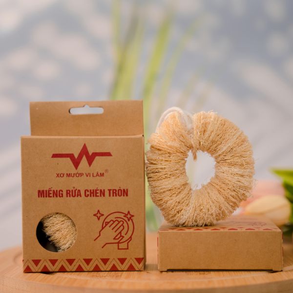 Hộp giấy đựng xơ mướp đẹp, chất lượng cao